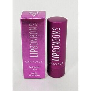 Younique Lip Bon Bons Tinted Lip Balm Red Velvet Cake .15oz New in Box
